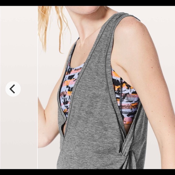 NWOT! Lululemon Victory Lap Gray Tank Top - Picture 8 of 11